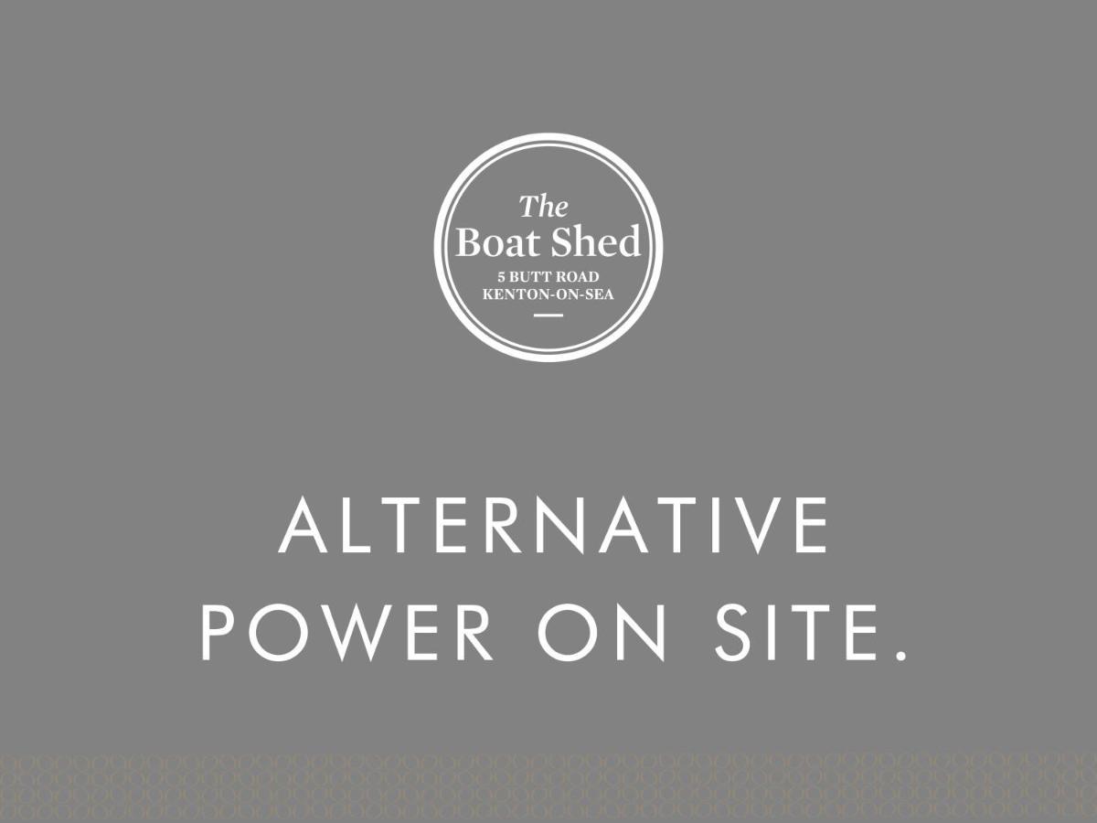 The Boat Shed By The Oyster Collection Kenton on Sea Exterior foto
